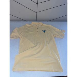 Page & Tuttle Golf Polo Shirt Mens L Light Yellow, Robert Trent Jones Golf Natio